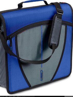 Case It The Mighty Zip Tab 3 Ring Binder 5 Pockets Expanding 3" O Rings